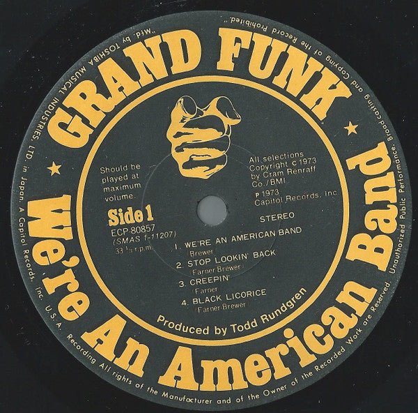 We're An American Band