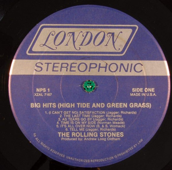 Big Hits (High Tide And Green Grass)