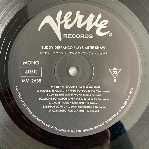 Buddy De Franco Plays Artie Shaw
