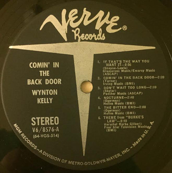 Comin' In The Back Door