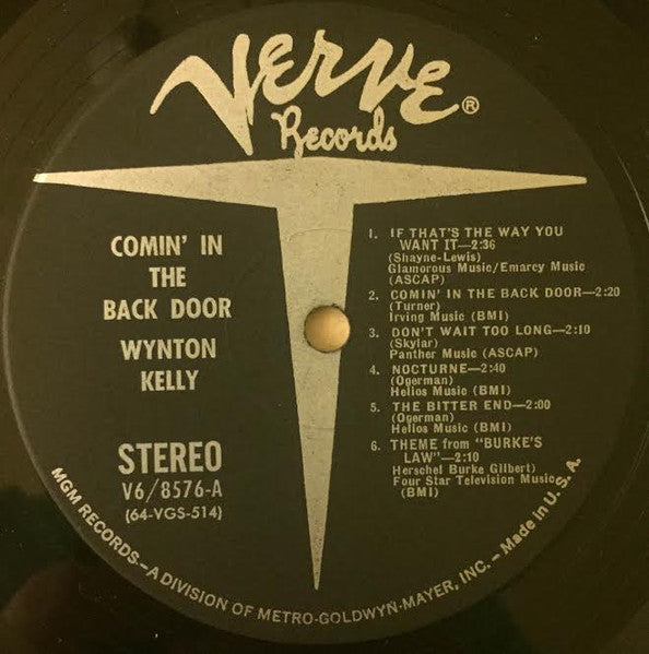 Comin' In The Back Door