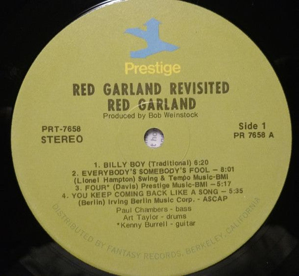 Red Garland Revisited!