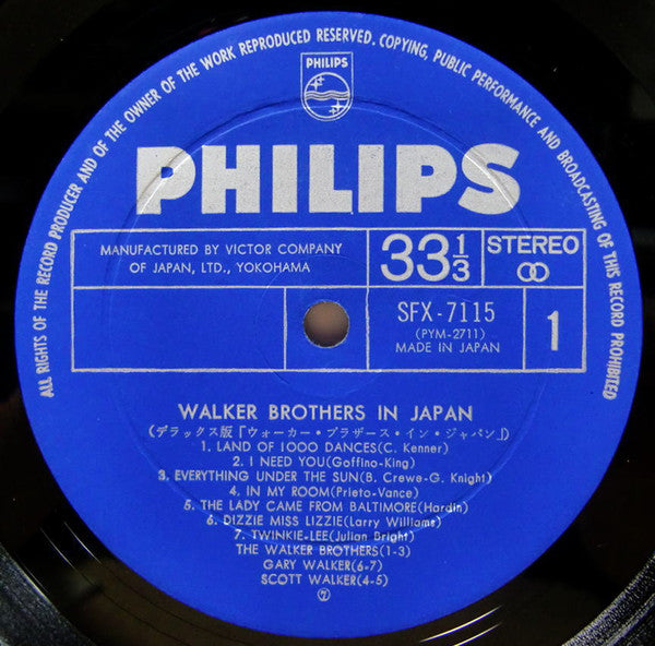 The Walker Brothers In Japan