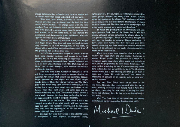 The Dark Side Of The Moon = 狂気