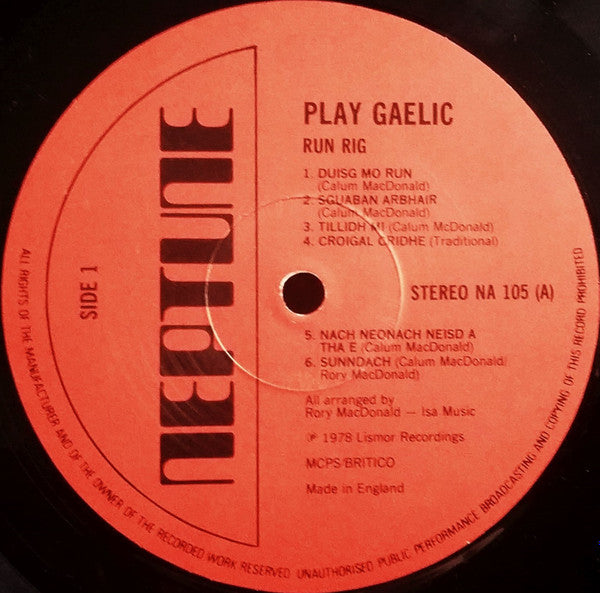 Play Gaelic