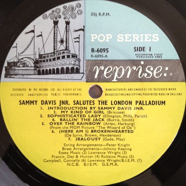 Salutes The London Palladium