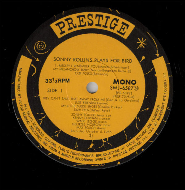 Rollins Plays For Bird