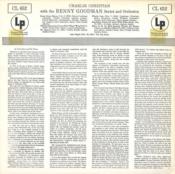 With The Benny Goodman Sextet And Orchestra