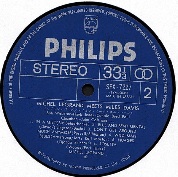 Michel Legrand Meets Miles Davis
