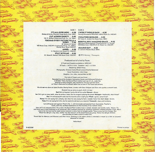 Live Coast To Coast - Overture And Beginners