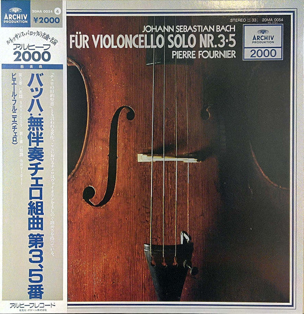 Suiten für violoncello solo nr. 3-5