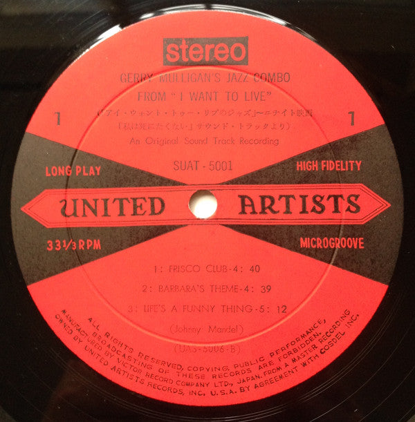 The Jazz Combo From "I Want To Live!"