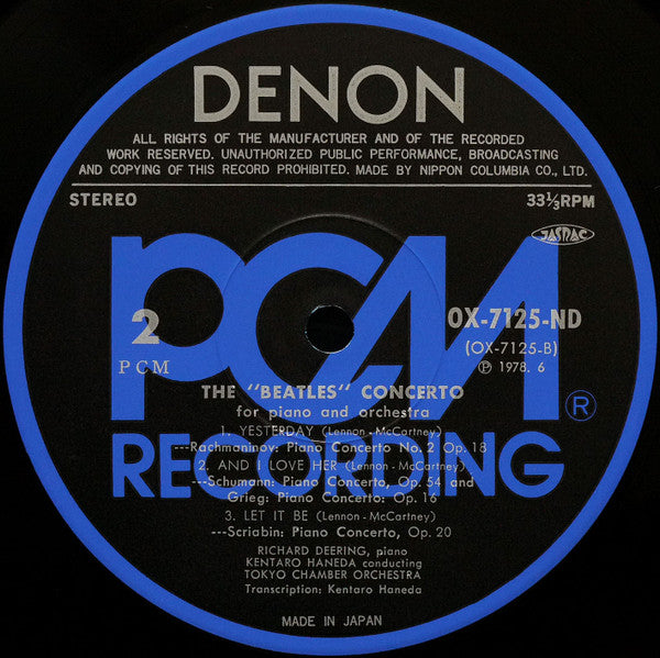 The "Beatles" Concerto For Piano And Orchestra