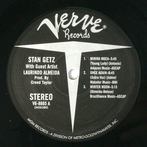 Stan Getz With Guest Artist Laurindo Almeida