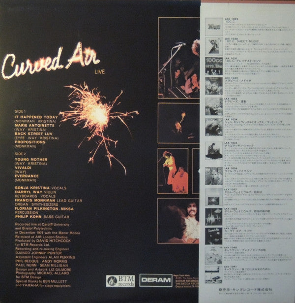 Curved Air Live