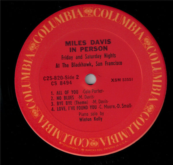 In Person Friday And Saturday Nights At The Blackhawk, San Francisco