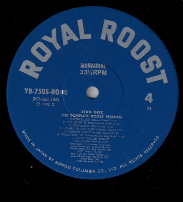 The Complete Roost Session - Split Kick