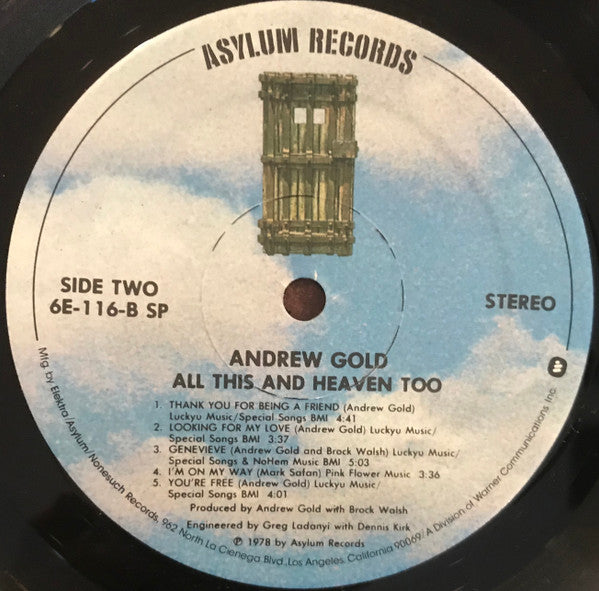 All This And Heaven Too