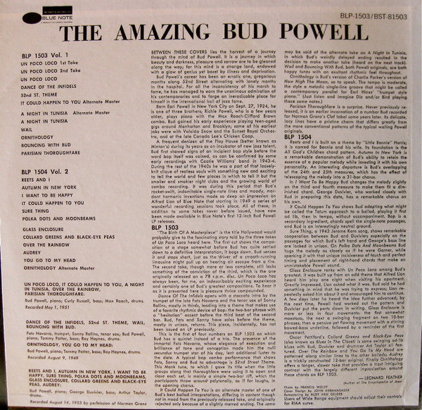 The Amazing Bud Powell, Volume 1