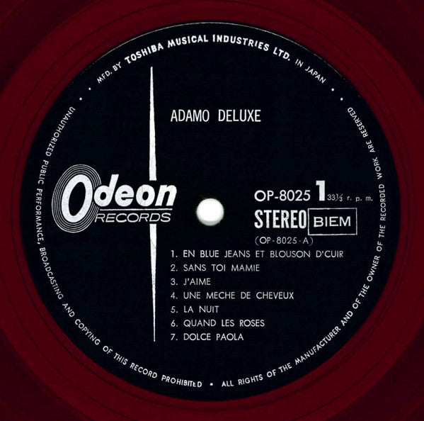 Adamo Deluxe = アダモ・デラックス