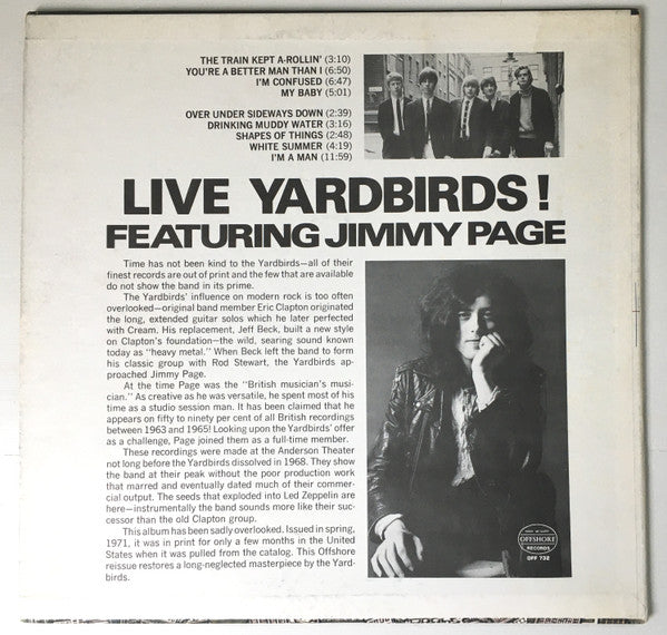 Live Yardbirds (Featuring Jimmy Page)