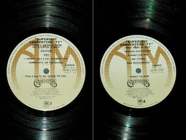 Superdisc Carpenters '77