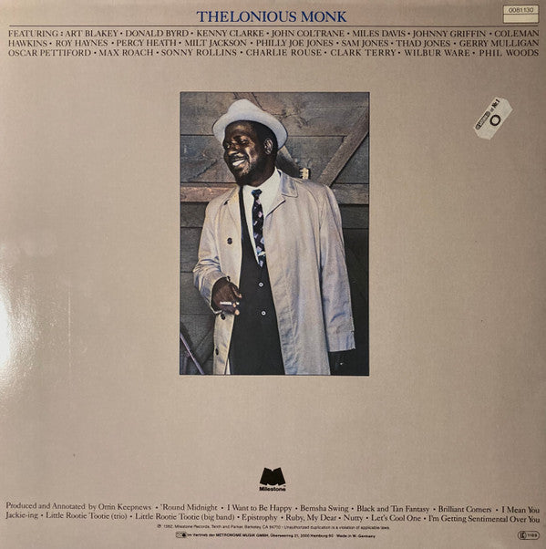 The Thelonious Monk Memorial Album