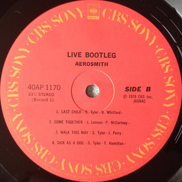 Live! Bootleg = ライヴ・ブートレッグ