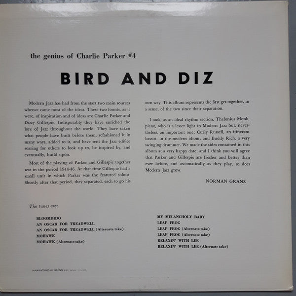 Bird And Diz
