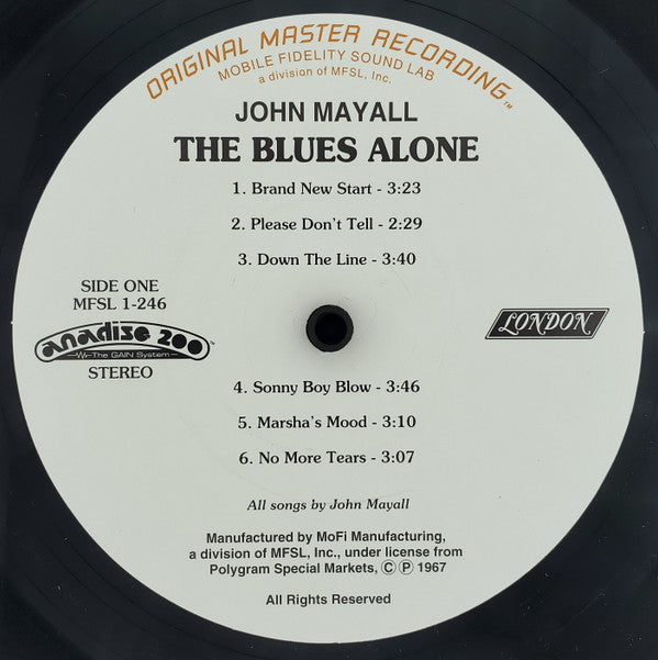 The Blues Alone