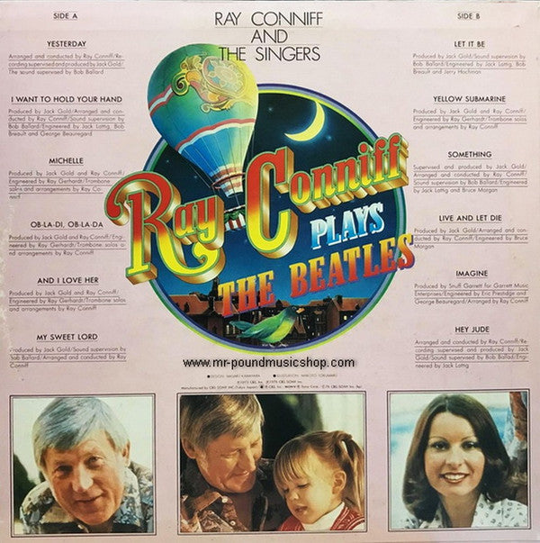 Release: Ray Conniff Plays The Beatles-Vinyl-Japan-1976-SOPO-119-7805695