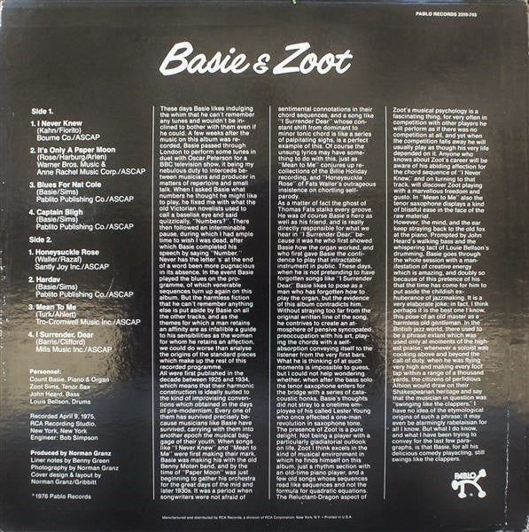 Basie & Zoot