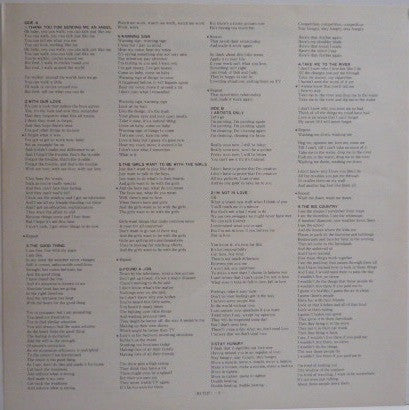More Songs About Buildings And Food