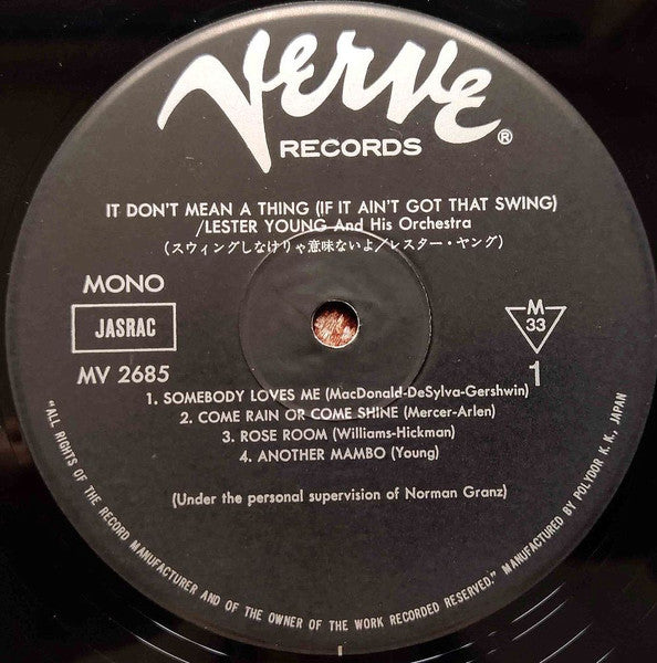 It Don't Mean A Thing (If It Ain't Got That Swing)