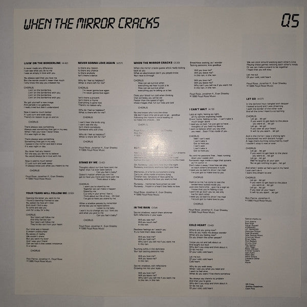 When The Mirror Cracks