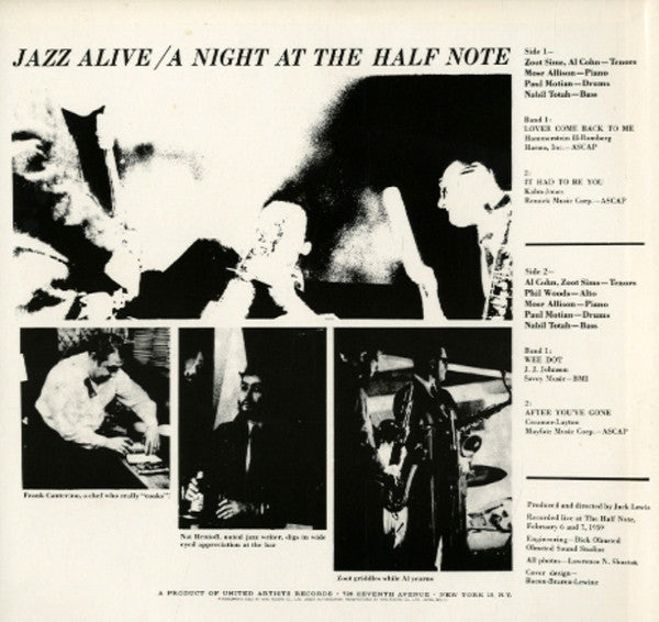 Jazz Alive! A Night At The Half Note
