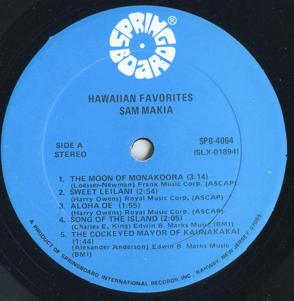 Hawaiian Favorites