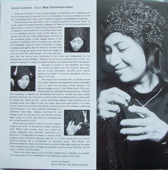 Jacintha Is Her Name