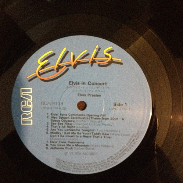 Elvis In Concert