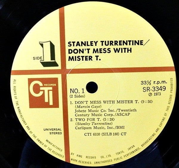 Don't Mess With Mister T. / ミスターT
