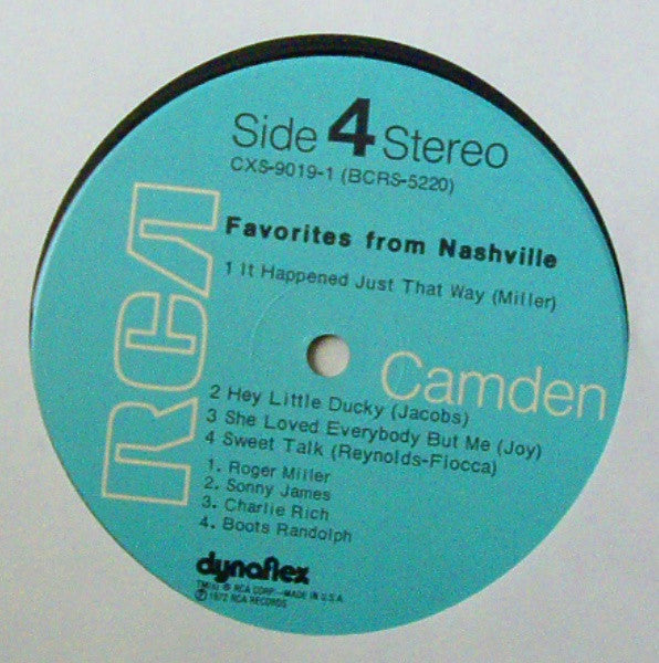 Favorites From Nashville