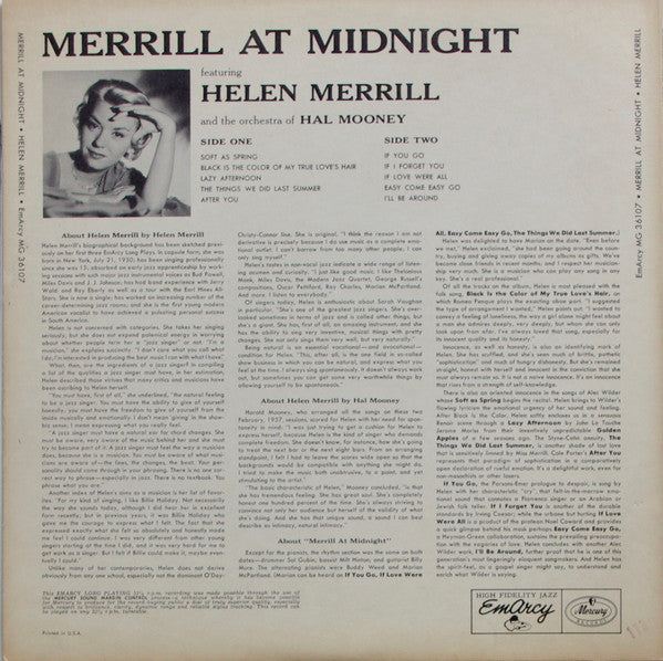 Merrill At Midnight