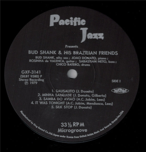 Bud Shank & His Brazilian Friends