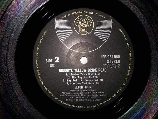 Goodbye Yellow Brick Road