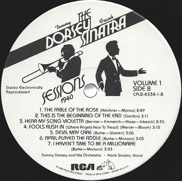 The Dorsey / Sinatra Sessions Vol. 1 (February 1, 1940 - July 17, 1940)