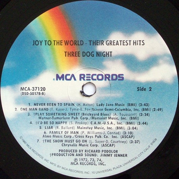 Joy To The World - Their Greatest Hits