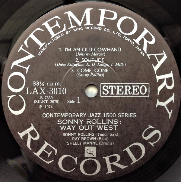 Way Out West = ウエイ・アウト・ウエスト