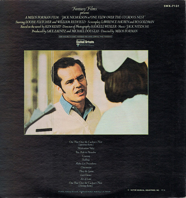 Soundtrack Recording From The Film : One Flew Over The Cuckoo's Nest