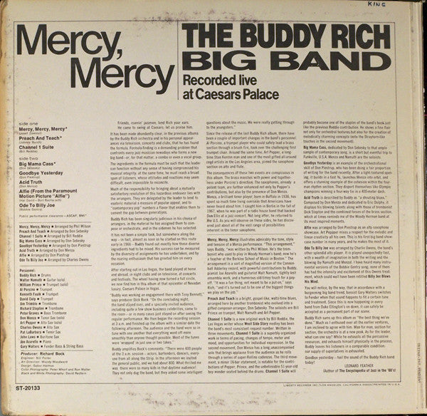Mercy, Mercy