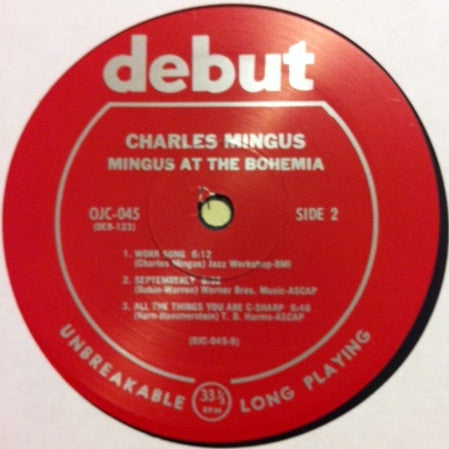 Mingus At The Bohemia
